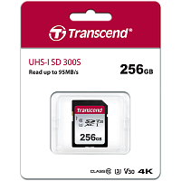 Transcend TS256GSDC300S 256GB SDXC Class 10 UHS-I U3 R95, W45MB/s